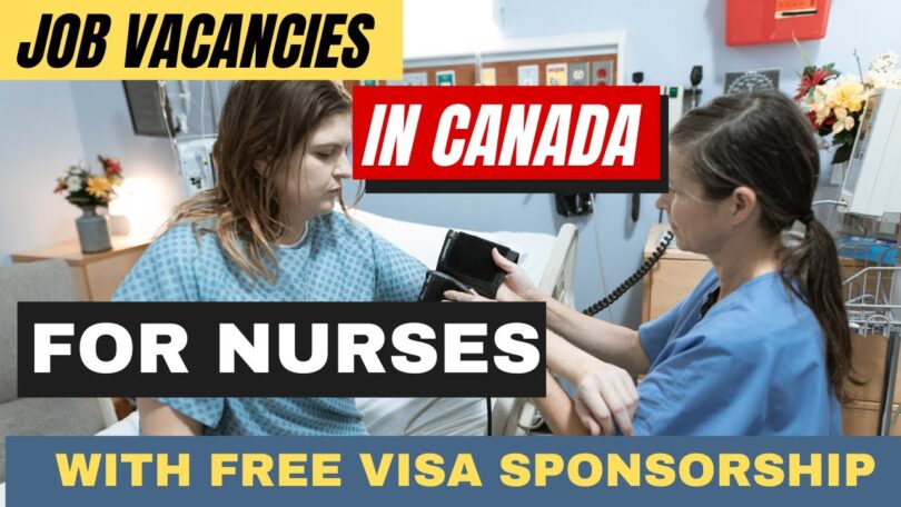 Top Nursing Jobs in Canada with Visa Sponsorship